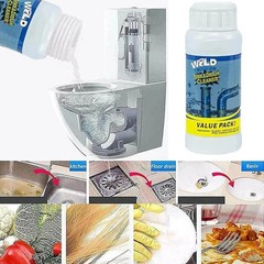 2 Pcs Sink and Drain Cleaner Wild Tornado Pipe Dredge Drain Cleaner Exp. 06/2028