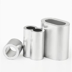 Aluminum Crimping Loop Sleeve 1/64″- 1″, Cable Ferrule Wire Rope Sleeves