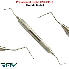 Dental Periodontal Examination Pocket Probes UNC CP-15 Color Marking Probe D.end