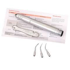 USA Dental Ultrasonic Air Perio Scaler Handpiece Hygienist 2 & 4-Holes 3 Tips