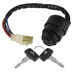 Caltric Ignition Key Switch Compatible with Kawasaki Mule 610 4X4 Kaf400 Kaf …
