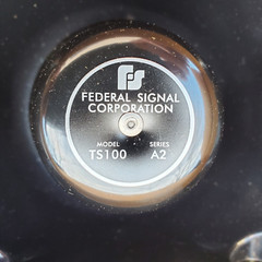 NOS Federal Signal Corporation TS100 A2 100 Watt Siren Speaker New In Box.
