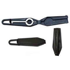 Zak Tool ZT99 Survival Handcuff Holder, 2 Piece Set, Black