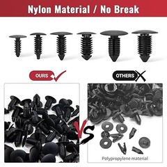 160 Pcs Christmas Tree Style Fender Retainer Size: 160 Pcs-for Multiple Brands