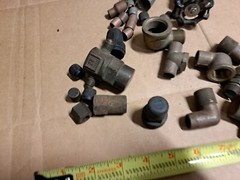 Copper And Brass Mixed Lot Fittings Sweat And Valve Solder Mixed Lot Hm L1