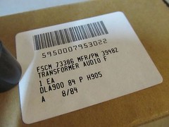 Freed Audio Transformer Part # 39482 400Hz