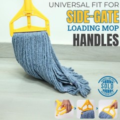 KLEEN HANDLER Blended Loop End Heavy Duty Mop Head Replacement, Wet Mop Refil…