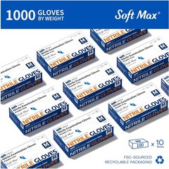Versatile Nitrile Exam Gloves, 1000 Pcs, Ambidextrous