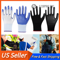 Men Women Gardening Gloves Breathable Rubber Coated Garden Gloves Working Gloves