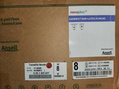 Ansell Gammex PI Micro Size 8 Powder-Free, Non-Latex (V20685980)