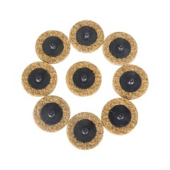 50 Pack 2 Inch Coarse Surface Conditioning Discs Roll Lock Die Grinder Pads New