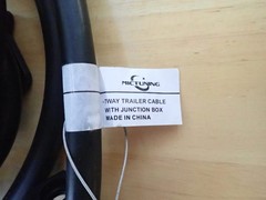 MICTUNING 7-Way Trailer Cable with Junction Box – Truck RV Camper Wiring Harness