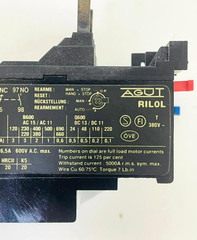 AGUT RILOL Thermal Overload Relay 4-6.5A