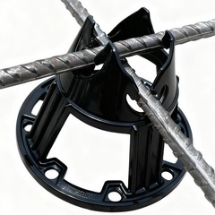 50 PCS Rebar Support Chairs Elevates 1.5/2 Inch For Rebar #3/#4/#5 Mesh