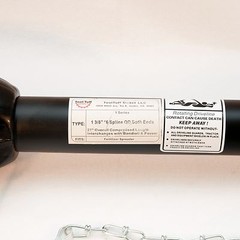 PTO Drive Line, Fertilizer Spreader, 1-3/8×6 Spline (Both) 27″ – 33″, Series 1