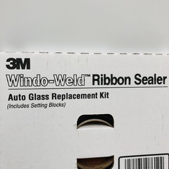 3M 08612 3M Window Weld Ribbon Sealer 3/8in X 15ft Round Auto Glass Replat Kit