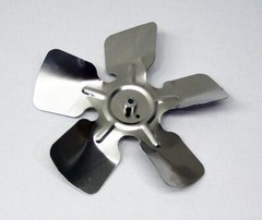 Metal Fan Blade A95225 9″ Diameter 5 Blades 1/4″ Bore Hub CCW 30 Degree Prop