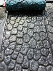 Concrete Texture Rollers – Wall Stone & Cobble Stone Concrete Roller Kit