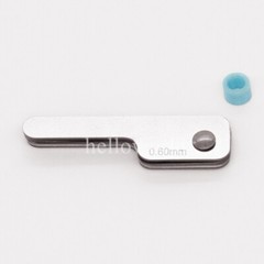 Dental Interproximal Reduction (IPR) Gauge Reciprocatin Measuring Ruler 0.6mm