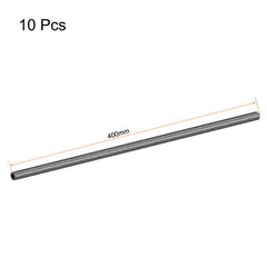 10Pcs Carbon Fiber Round Tubes 3mm x 2mm x 400mm for RC Airplane Quadcopter