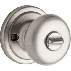Kwikset Hancock Keyed Entry Door SmartKey Venetian Bronze / Satin Nickel No Key