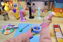4+4 Pcs Resin Mixer Paddles for Resin Drill Epoxy Mixer Attachment Paint Stirrer