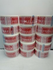 Cantech FRAGILE Carton Sealing Tape Handle w/ Care Shipping Packing (Lot of 15)