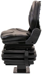 Case Backhoe Seat Black Vinyl Fits 480C 480D 480E 480F 570LXT 580M 580 Super M