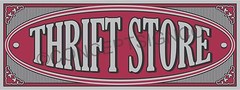 2’X5′ THRIFT STORE BANNER Outdoor Indoor Sign Resale Shop Clothing Furniture