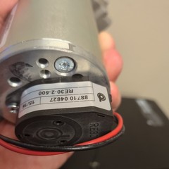 Dunkermotoren GR 63×55 SNR8844207104 120V DC Right Angle Gearmotor 3450 RPM 11A