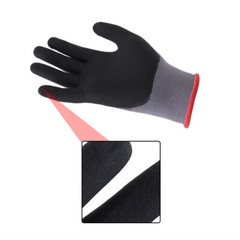 Safety Work Gloves MicroFoam Nitrile Coated Foam Gloves S-Size/3 Pairs