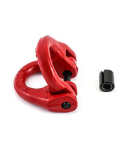 5/16” G80 Hammerlock Coupling Link 4400Lbs Chain Connector 4 Pack Red Steel