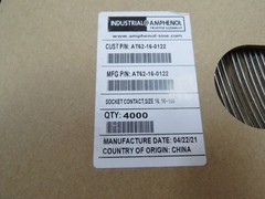 Amphenol/ Sine systems AT62-16-0122 Qty of 150 per Lot Amphenol/ Sine systems