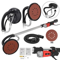 Drywall Sander Adjustable Variable Speed Control Sanding Pad 800W Portable
