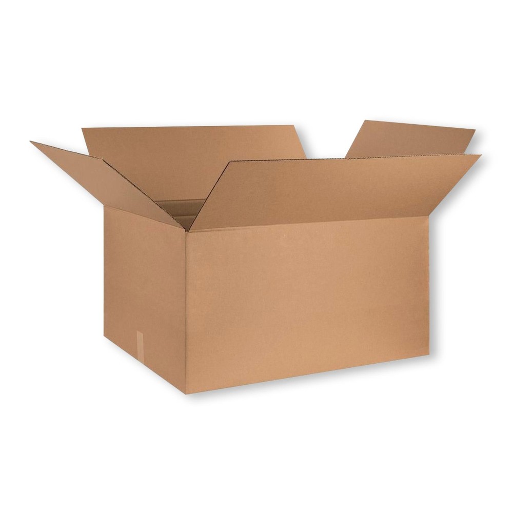 16 x 16 x 8″ Double Wall Kraft Corrugated Boxes 15/Case ECT-48