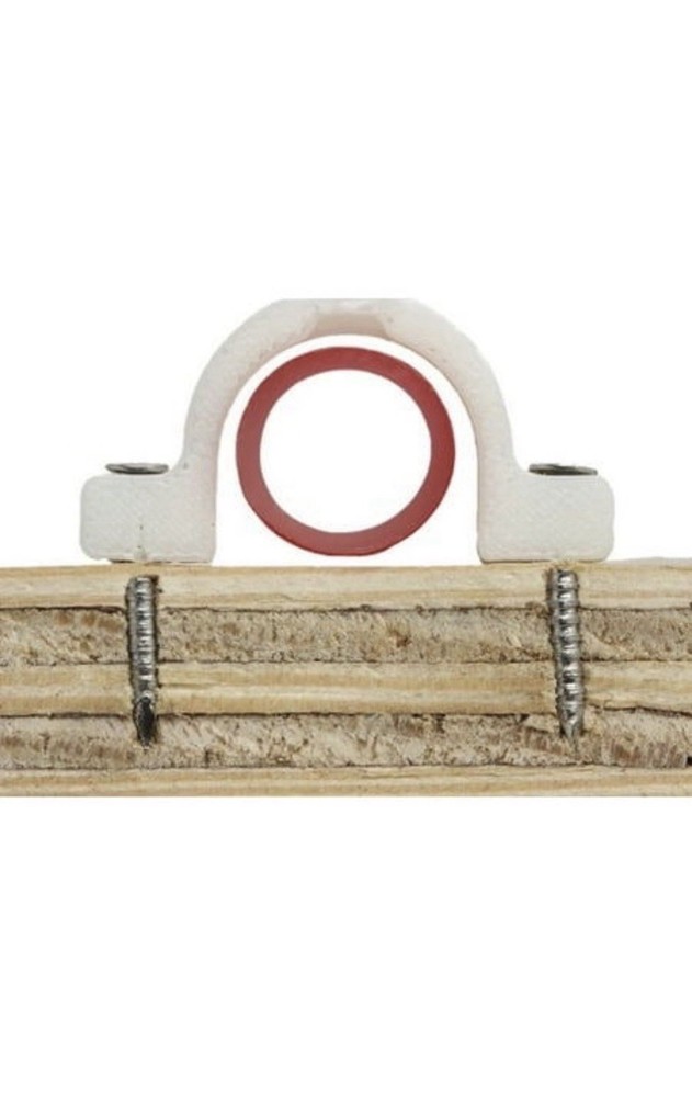 Malco PWS2 Pex To Wood Staples, Black/Silver 200 pack 1-1/16in 27mm