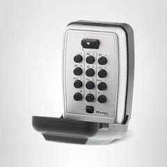 Master Lock Wall Mount Key Lock Push Button For House Keys Outdoor Safe