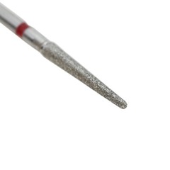 Dental Burs Diamond Round End Taper Bur 850/016F Fine Grit Red High Speed FG