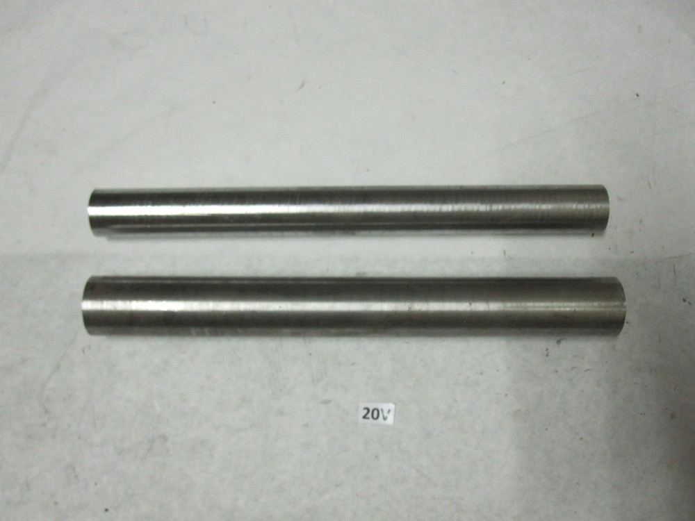 4140 Alloy Steel Round Bar Stock Rods Lot 1.375 and 1.125 In Diameter 12 In Long