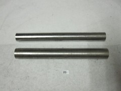 4140 Alloy Steel Round Bar Stock Rods Lot 1.375 and 1.125 In Diameter 12 In Long