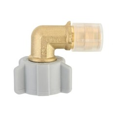 5 PCS EFIELD Pex-A Expansion Brass Fittings 1/2″ Female Swivel Elbow , No Lead
