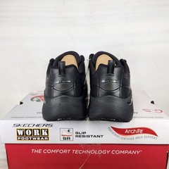 11 WOMEN – SKECHERS Arch Fit 2.0 SR Rosraine – Slip Resistant / EH – WORK -Black
