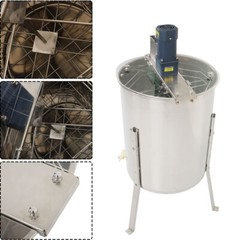 4/8 Frames Stainless Steel Electric Honey Extractor Beekeeping Equipment 140W