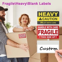 440 Count 3.5″ x 2″ Large Home Moving Packing 3.5 x 2 inches, Multicolor