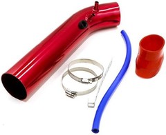 3″ 76mm Universal Cold Air Intake Pipe Kit Aluminum Tube with Clamps