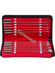 PREMIUM O.R GRADE BAKES ROSEBUD URETHRAL SOUNDS DILATOR SET SURGICAL INSTRUMENTS