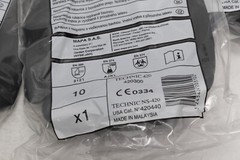 6 Pairs MAPA Technic 420 Professional Light Chemical Neoprene Gloves, Size 10
