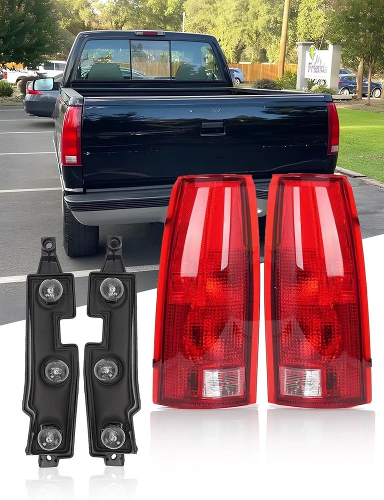 Tail Light Assembly for 1988-1998 Chevy GMC Sierra C/K 1500 2500 3500,