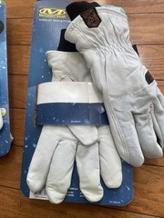 Lot 2x 2-PACK Mechanix Wear Dura-Hide Insulated Gray Winter Gloves X-LARGE NEW