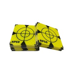 100PCS Reflective Sheet With Triangles 50X50MM Reflective Target Total Station